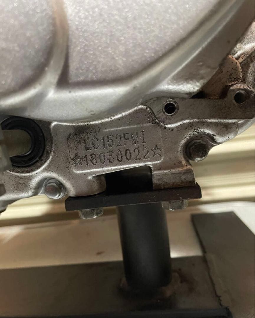 12v モンキー ゴリラ Z50J ロンシン125cc実働エンジン 中古品