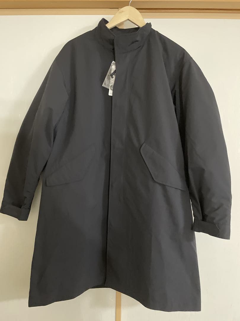 ブラック モッズコート（UNIQLO）
