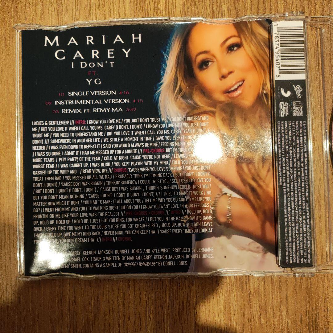 Mariah Carey☆I Don't ☆ft. YG☆REMIX CDS