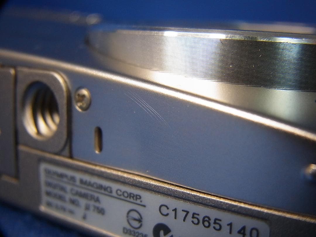#3569 OLYMPUS μ750 新品電池・充電器・XDピクチャー