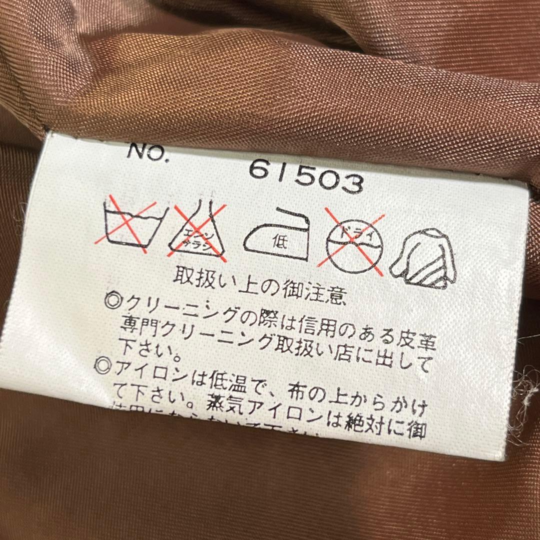 雰囲気抜群 90s レザーフライトジャケット　A-2 M　YKK ライナー欠品