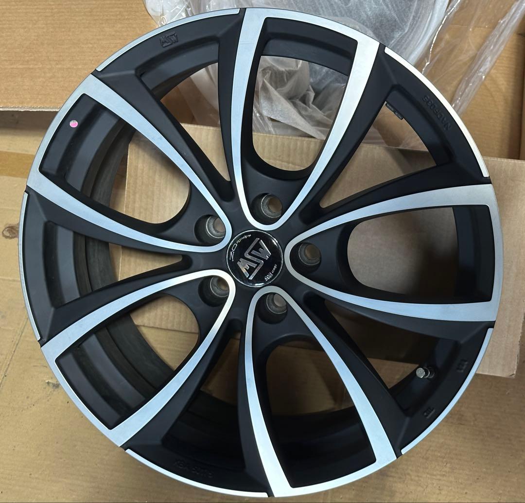 OZ Racing MSW27 18x⒎5J ５穴PCD108 ET45 ４本
