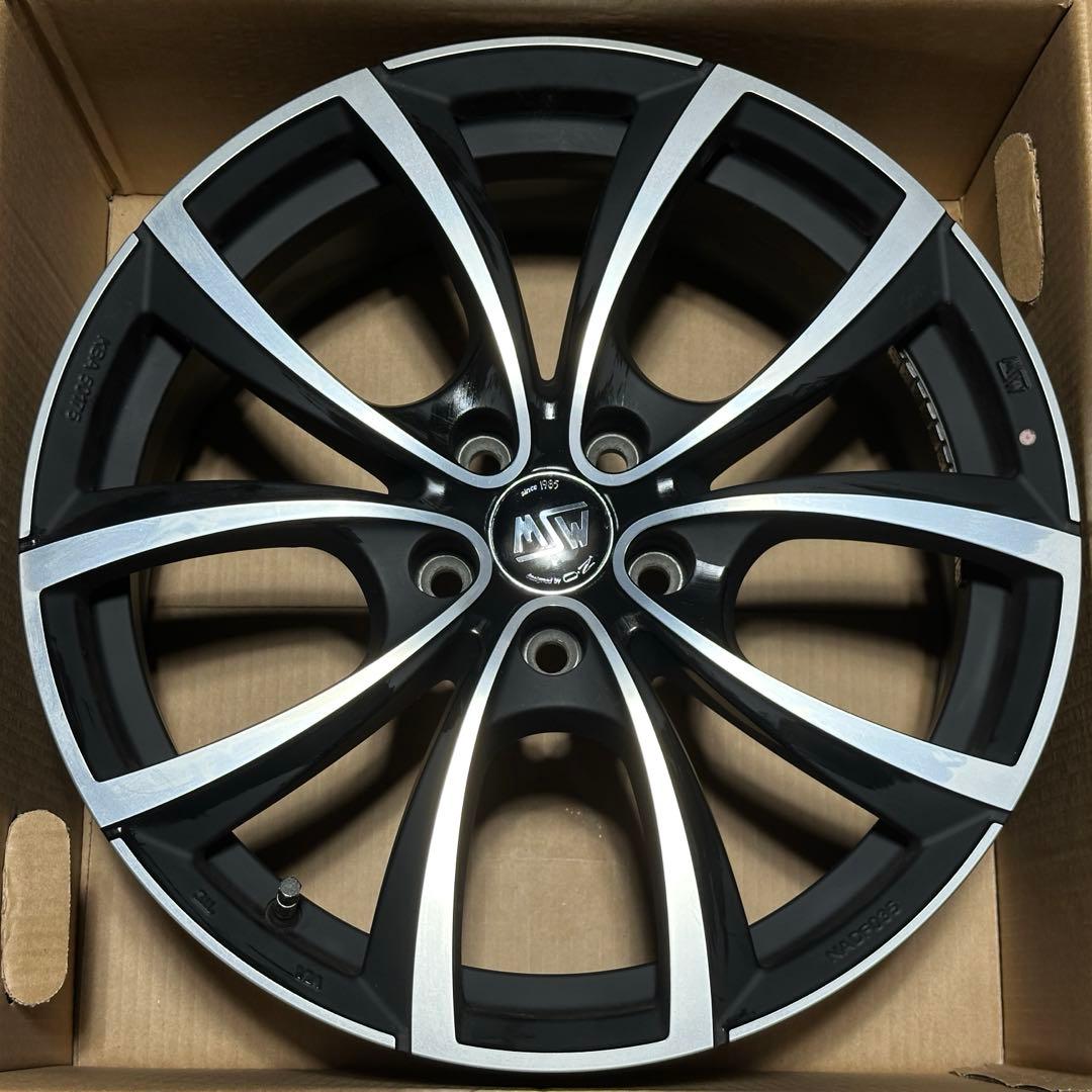OZ Racing MSW27 18x⒎5J ５穴PCD108 ET45 ４本
