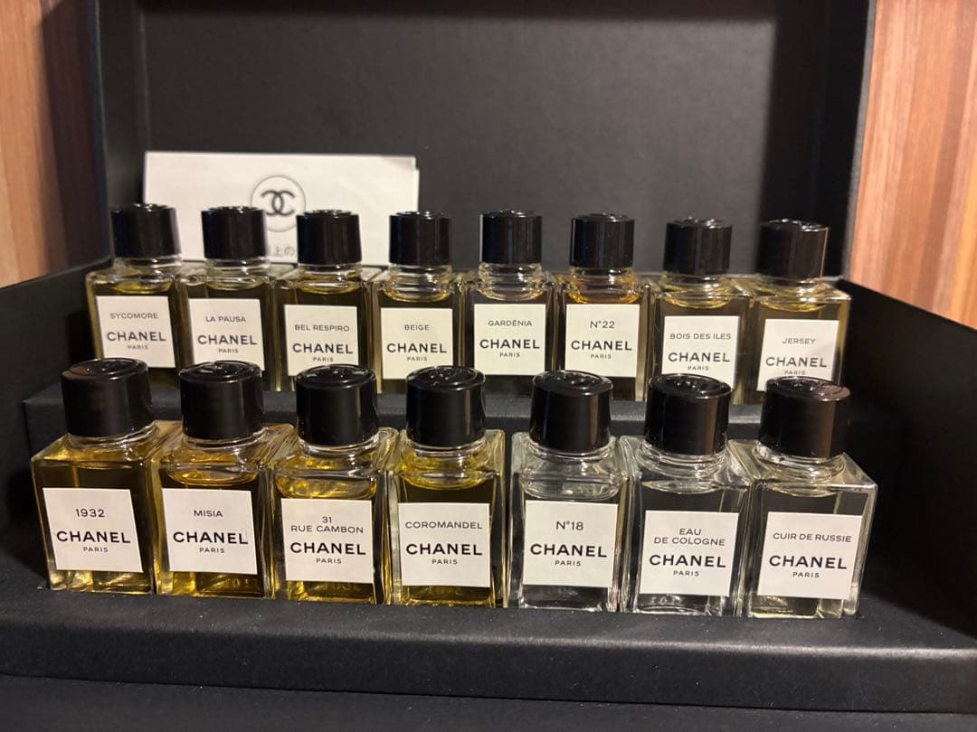 CHANEL LES EXCLUSIFS コフレ 15x4ml 香水セット