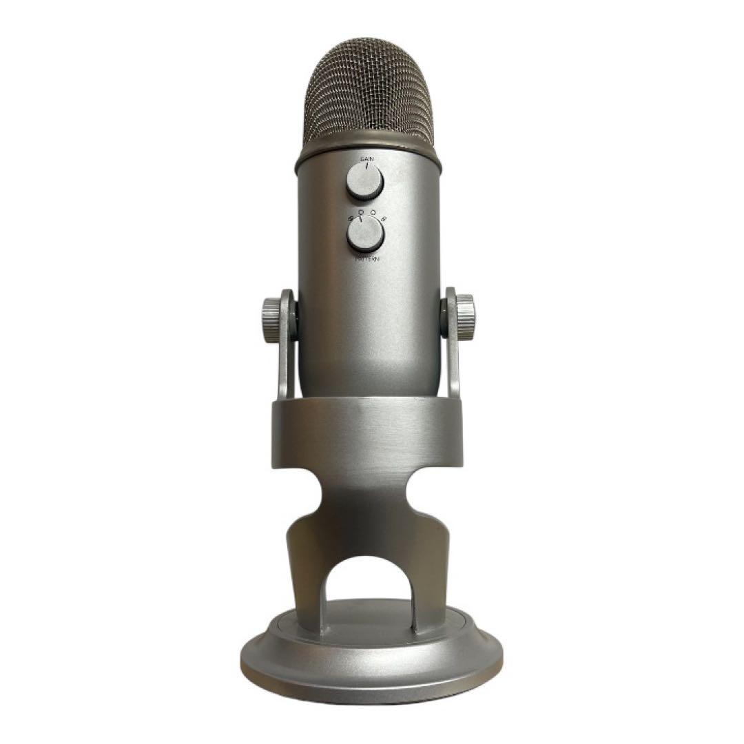 Blue Yeti USB コンデンサーマイク シルバー　美品