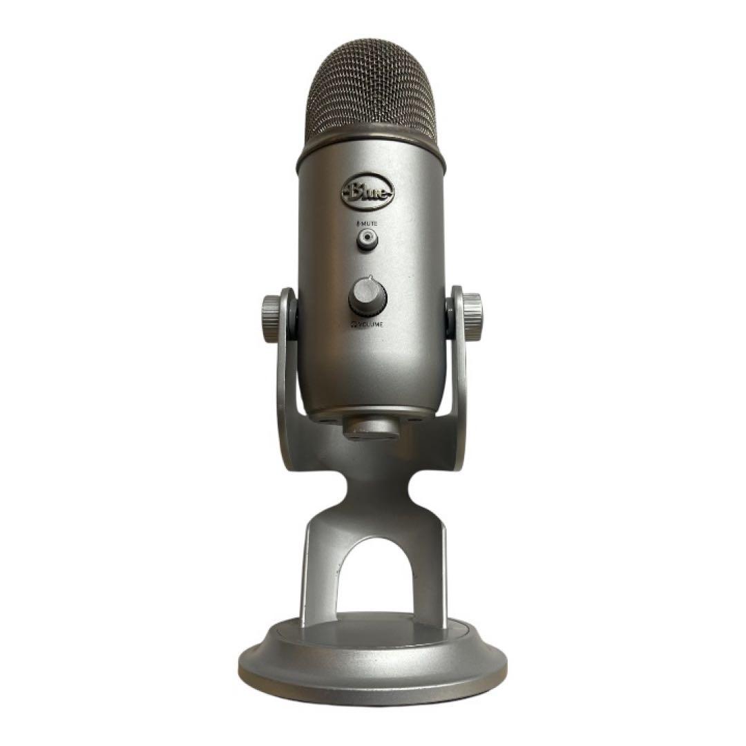 Blue Yeti USB コンデンサーマイク シルバー　美品