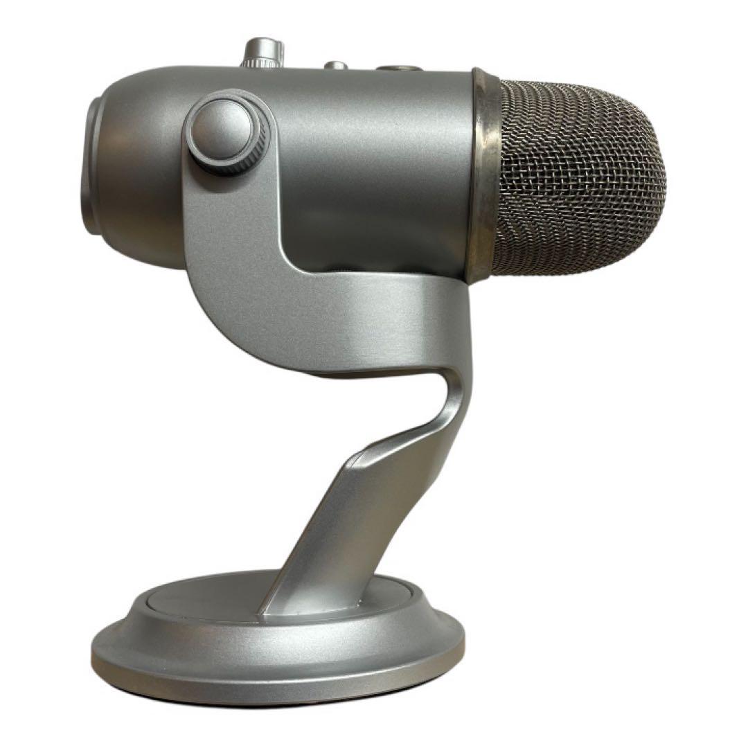 Blue Yeti USB コンデンサーマイク シルバー　美品