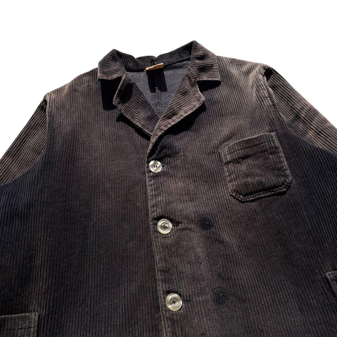 ヴィンテージ ドイツ製 コーデュロイジャケット ユーロ フェード ワーク 古着
