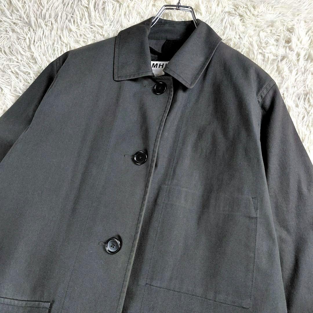 22AW MHL. マーガレットハウエル プルーフド ダウンライナー付き コート