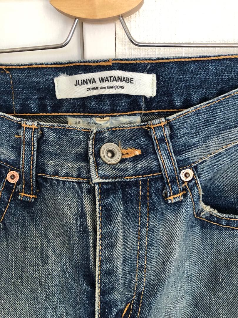 JUNYA WATANABE ダメージデニムパンツ