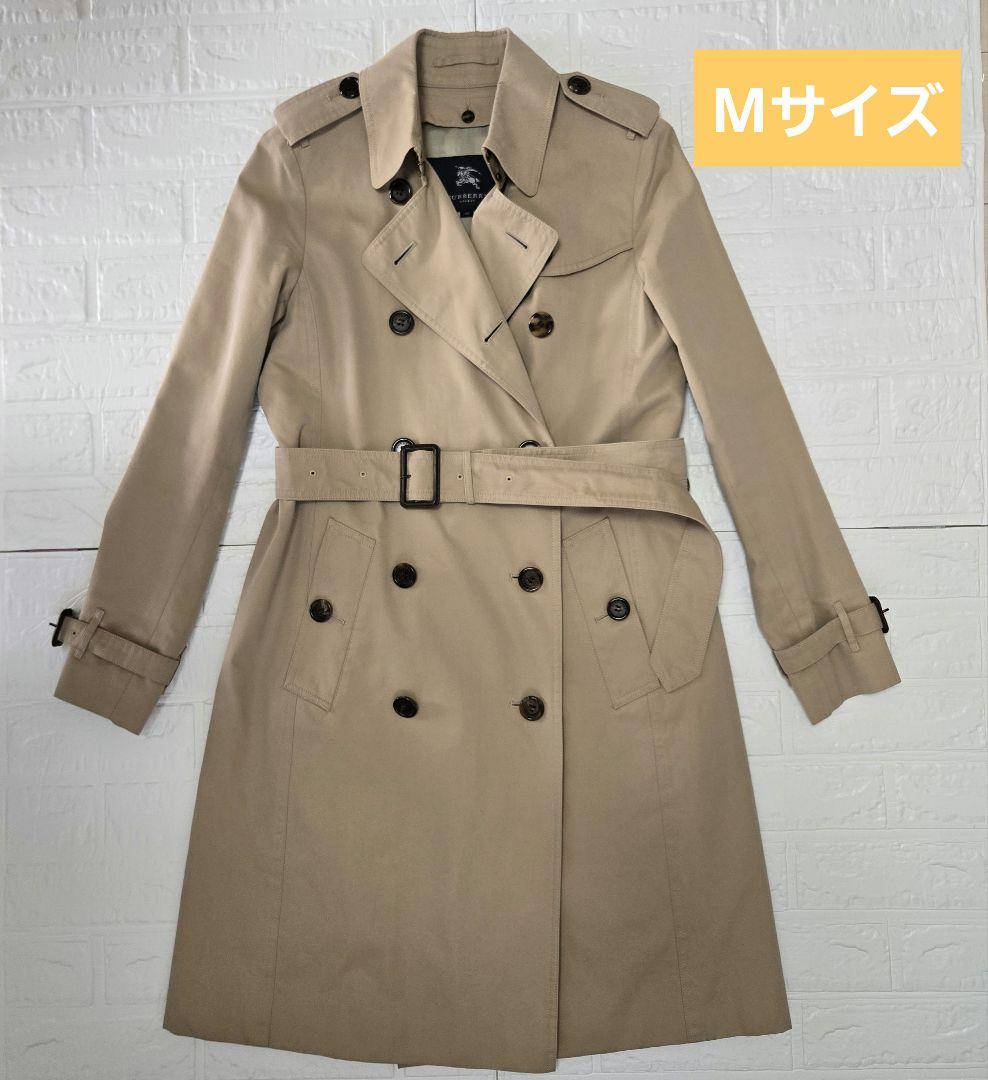 【美品】バーバリー ロンドン｜トレンチコート｜サイズ３８｜ハニーベージュ