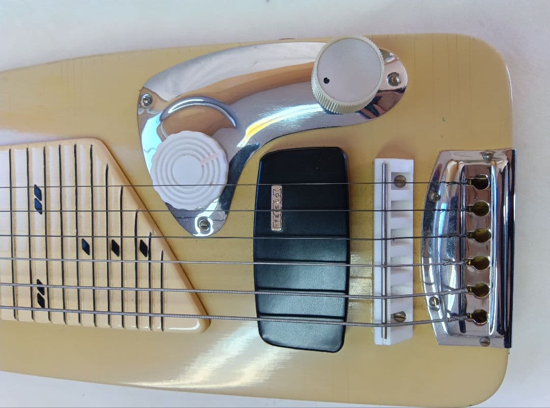Teisco　スチールギター　ケーブル付き　ジャンク品　レトロ　弦楽器　テスコ