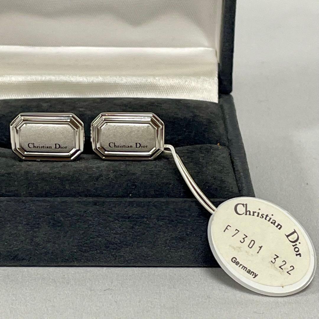 Christian Dior クリスチャンディオール カフス 新品 ケース付き