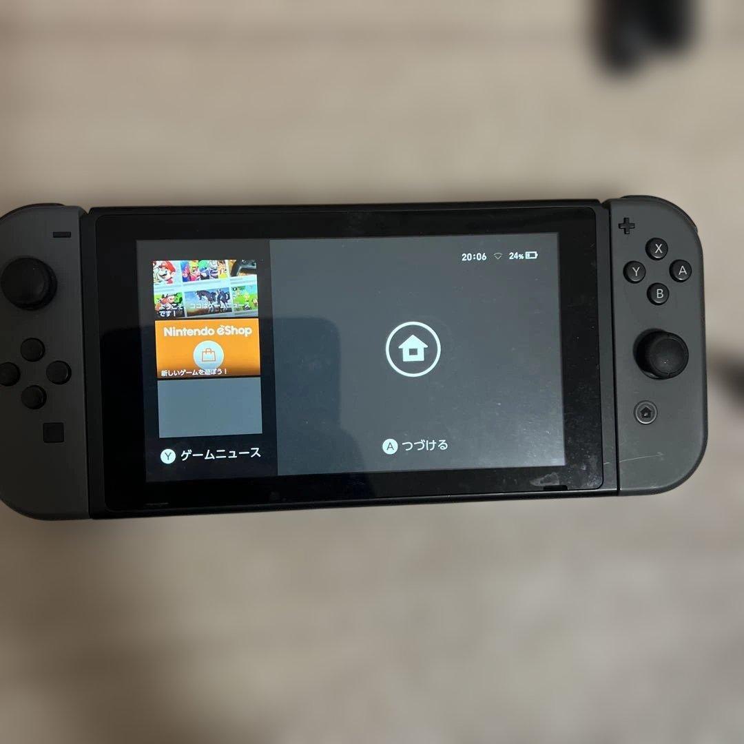Nintendo Switch 本体　グレー　hac-001