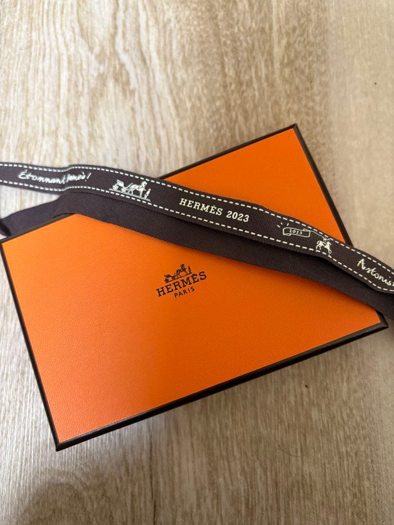 確約品）HERMES エルメス カルヴィデュオ ブリック U刻印　財布