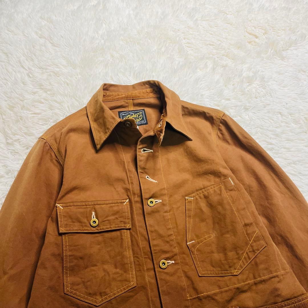 EIGHT-G ダック カバーオール size40 ワークコート 8JK-20