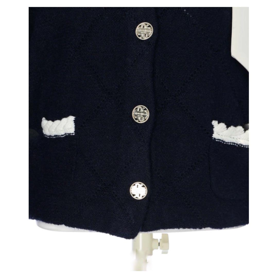 【ちょこ】〈MARIEBELLEコラボ〉RibbonKnitJacket