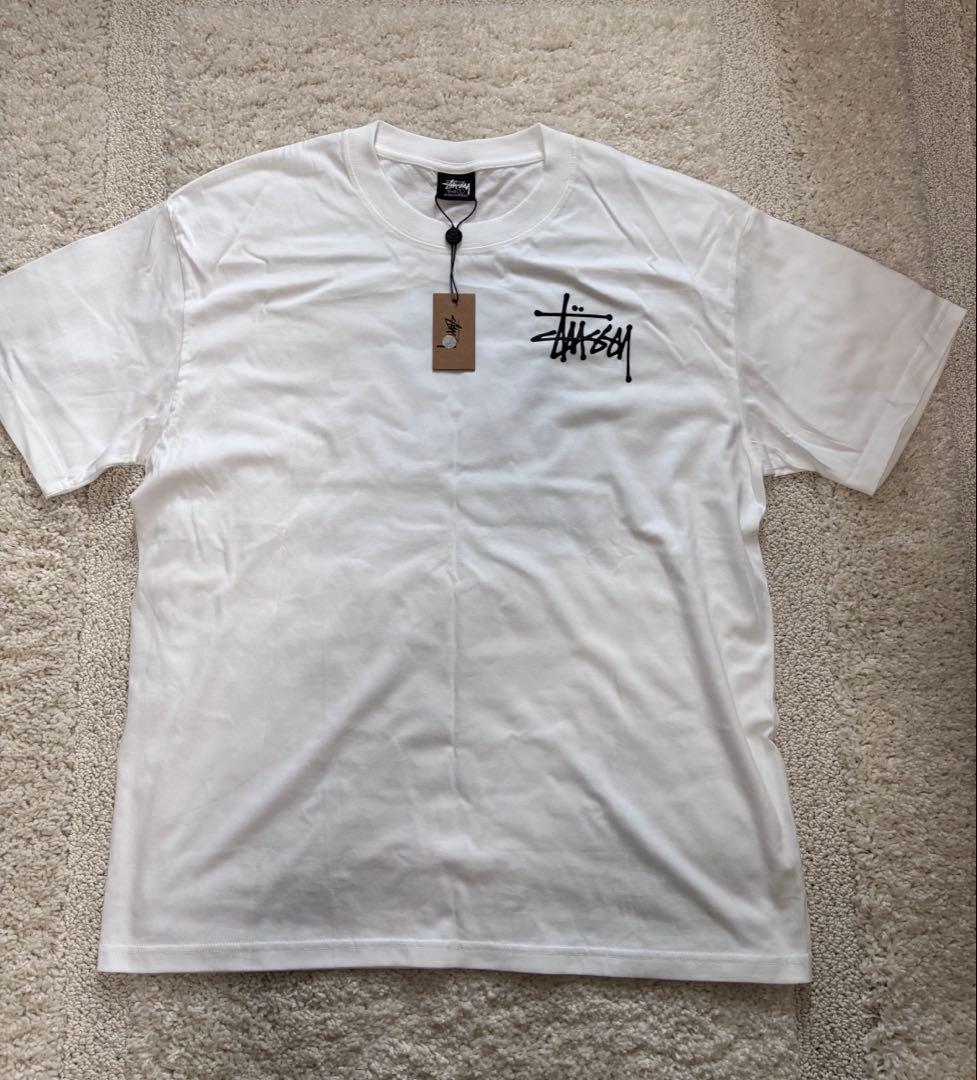 新品未使用 Stussy サイコロ Tシャツ Lサイズ ホワイト