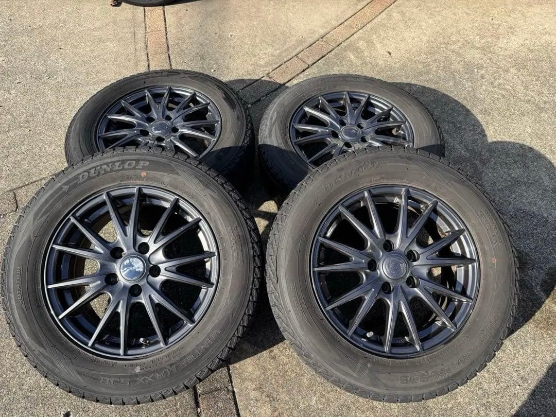 【寒波対策】アルファード　30 スタッドレス　ダンロップ　215/65R16