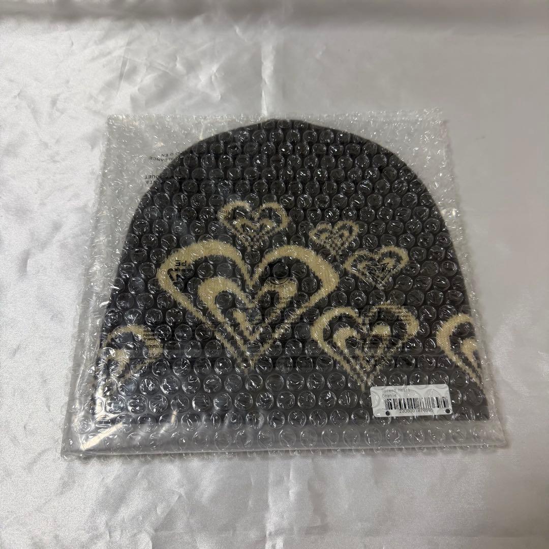 新品 Sol soonerorlater Spread Heart Beanie