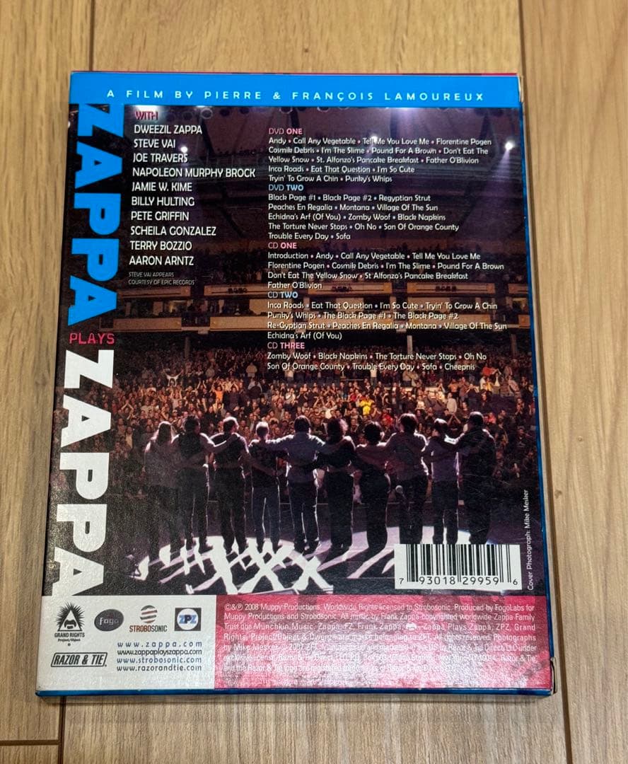 ミュージック Zappa Plays Zappa DVD CD