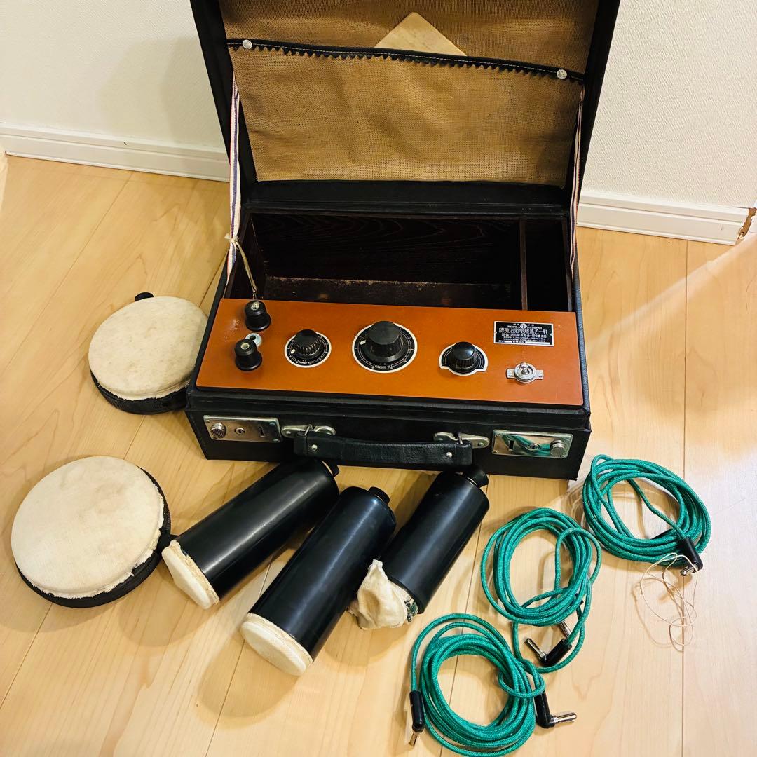 た*ろ様 【アンティーク　骨董品】野一色蒸熱電気治療機