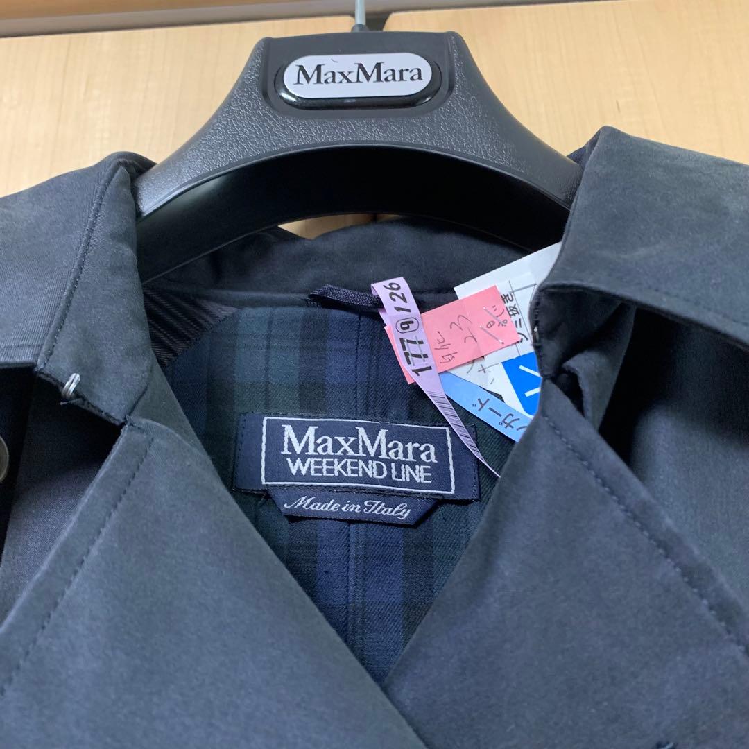 MaxMara WEEKEND LINE ダークネイビートレンチコート