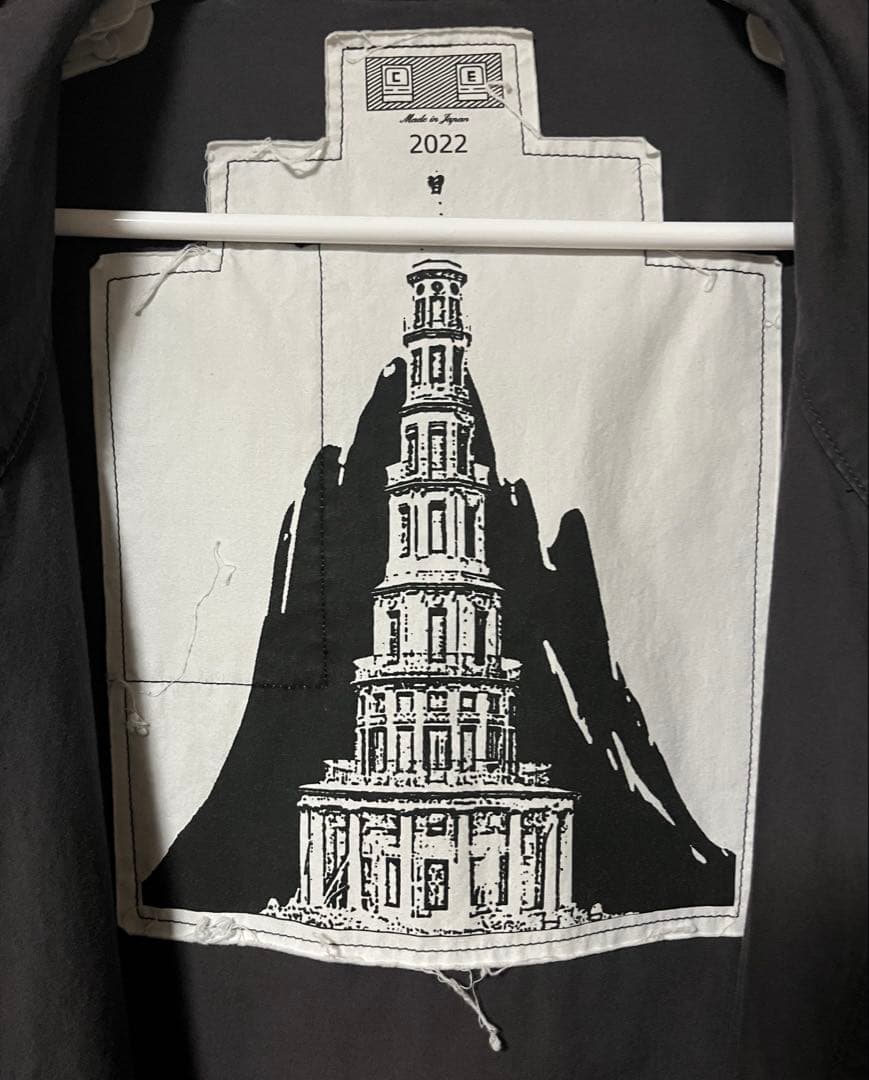 ジャケット・アウター C.E CAV EMPT PATCHED ZIP HOOD JACKET