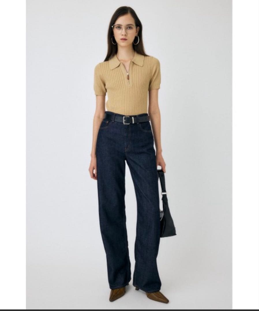 美品【25年AW】moussy TENCEL DENIM