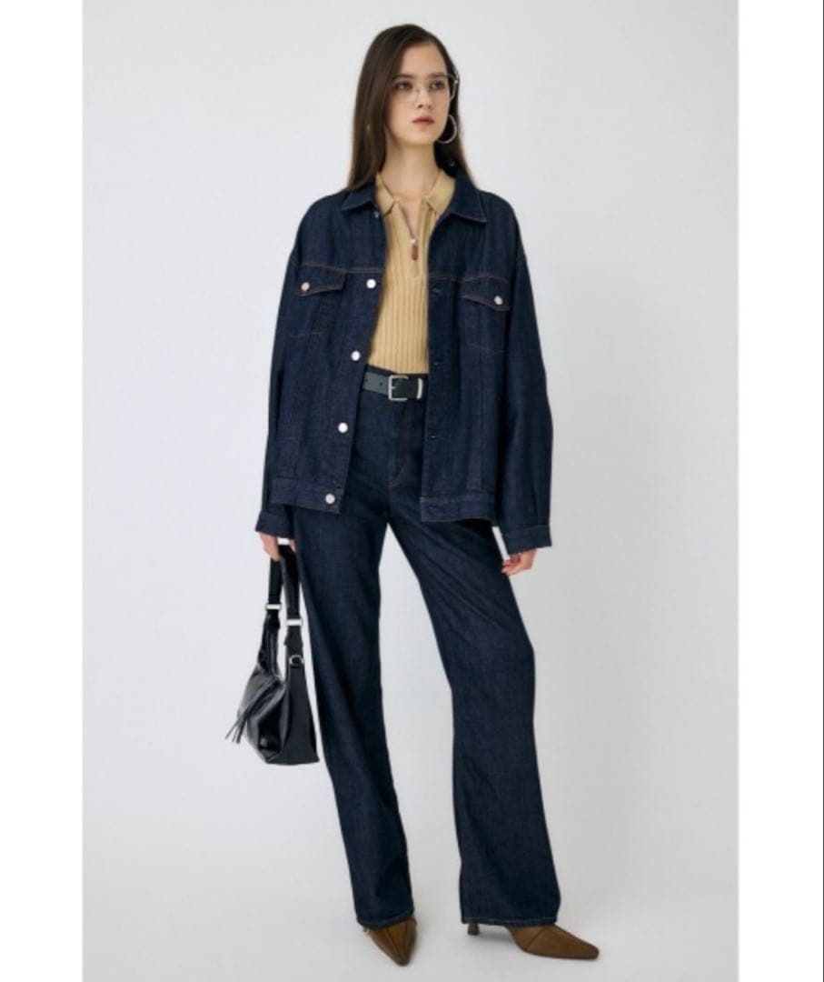 美品【25年AW】moussy TENCEL DENIM