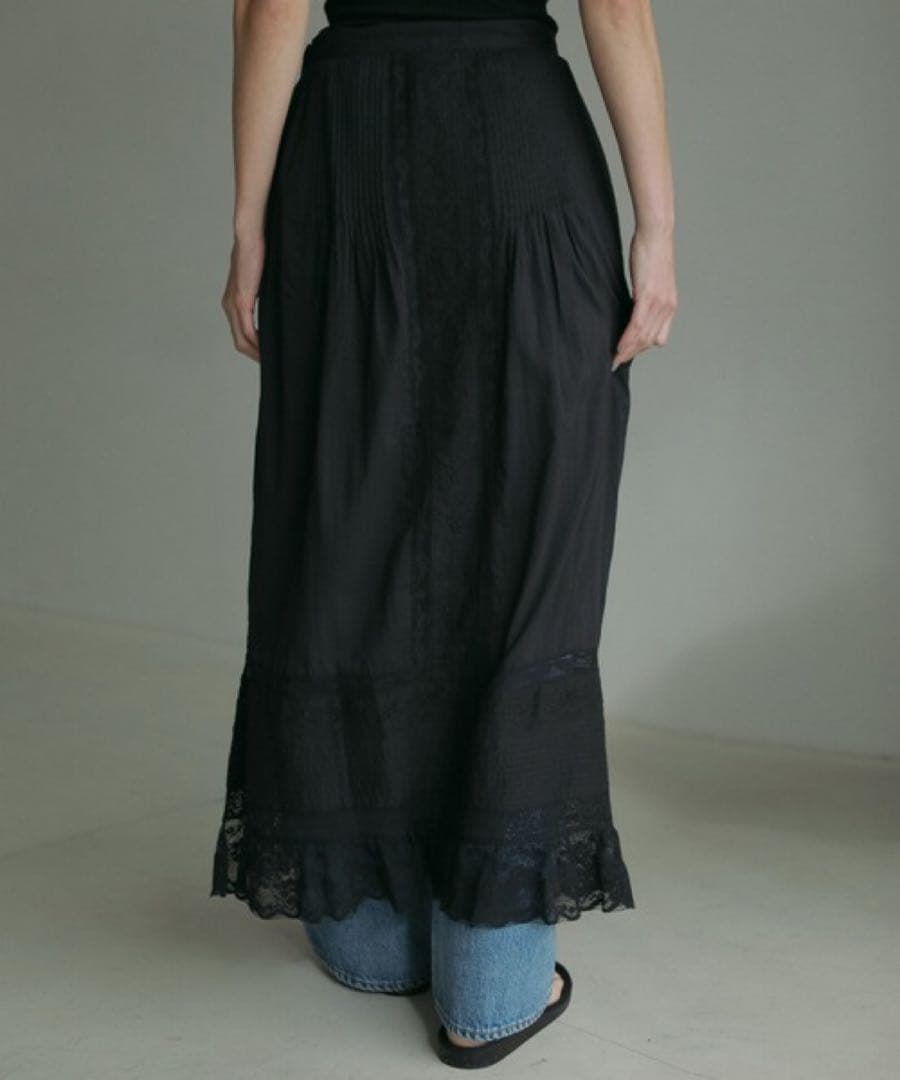 スカート anuke / Tuck Lace Skirt