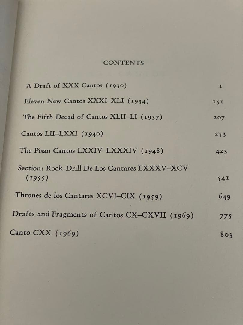 洋書 EZRA POUND THE CANTOS FABER