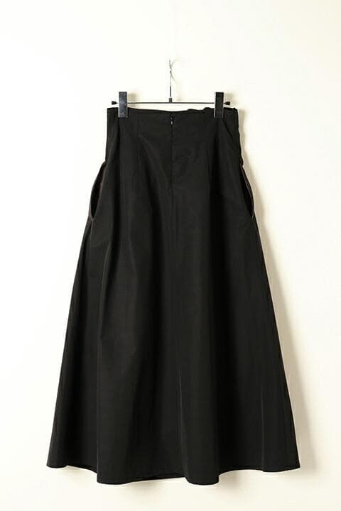 新品 DOUBLE STANDARD CLOTHING ドロストフレアスカート黒