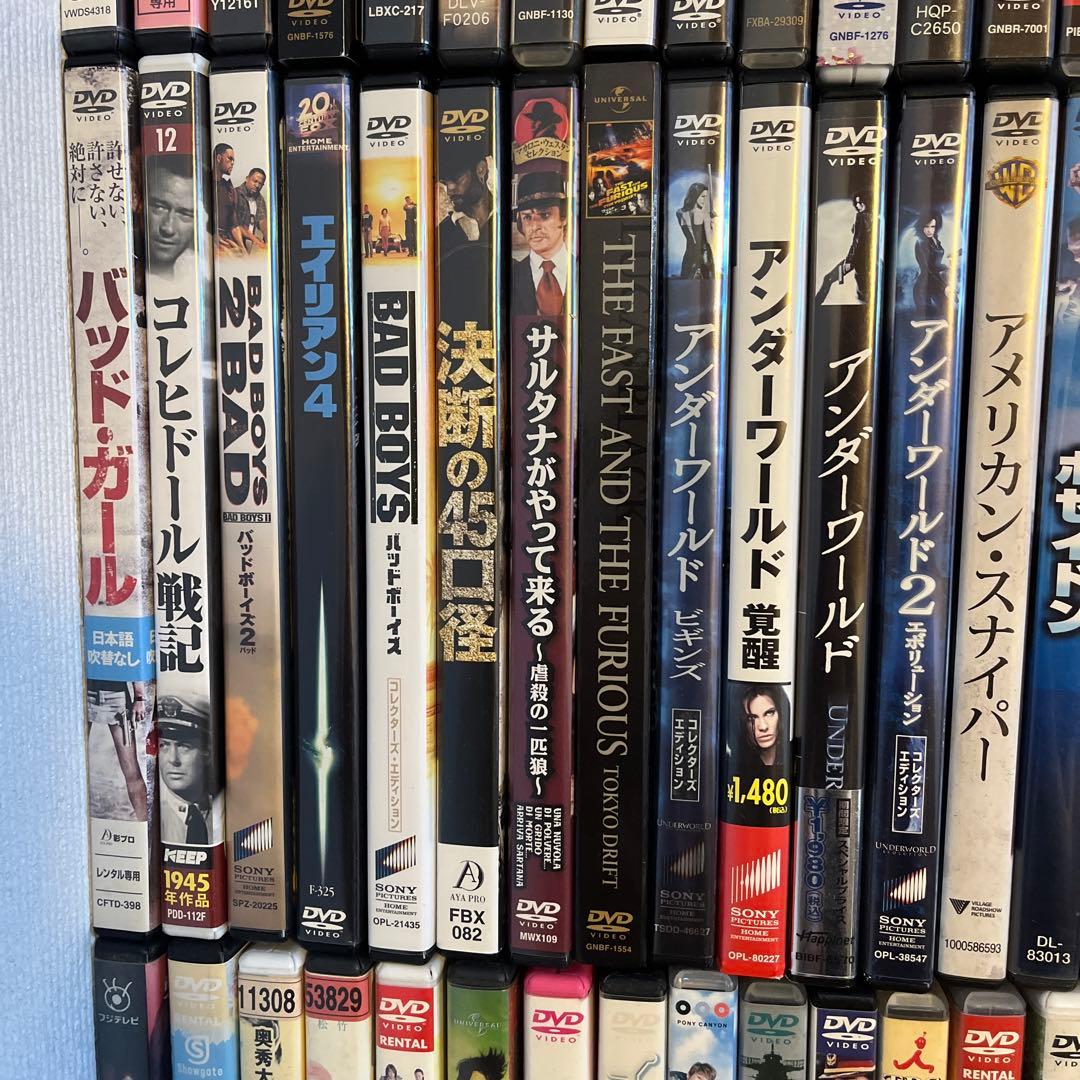 DVD 大量　洋画　邦画　まとめ売り　約115本　 未検品