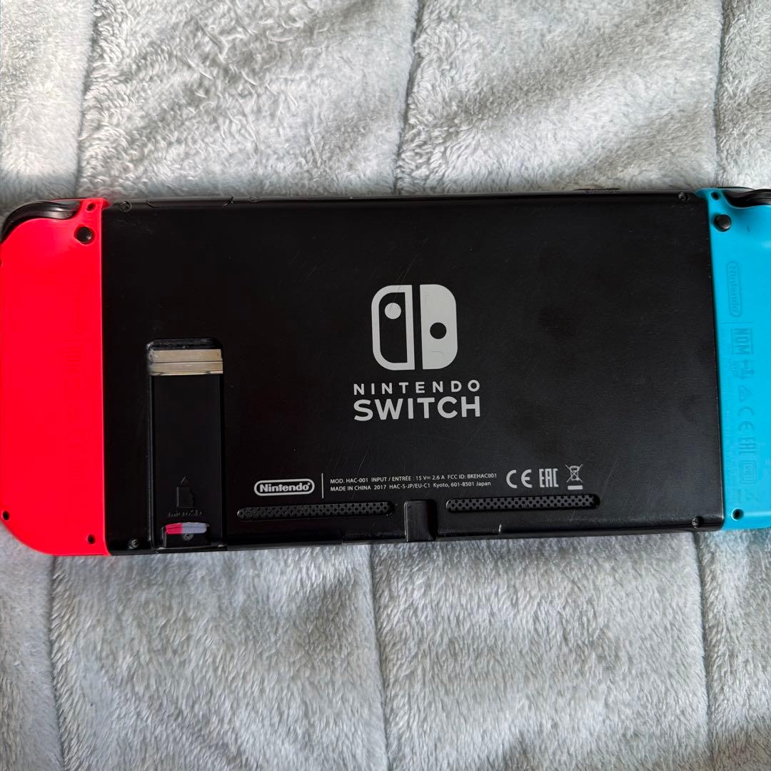 と*わ様 Nintendo Switch ネオンブルー/レッド 本体