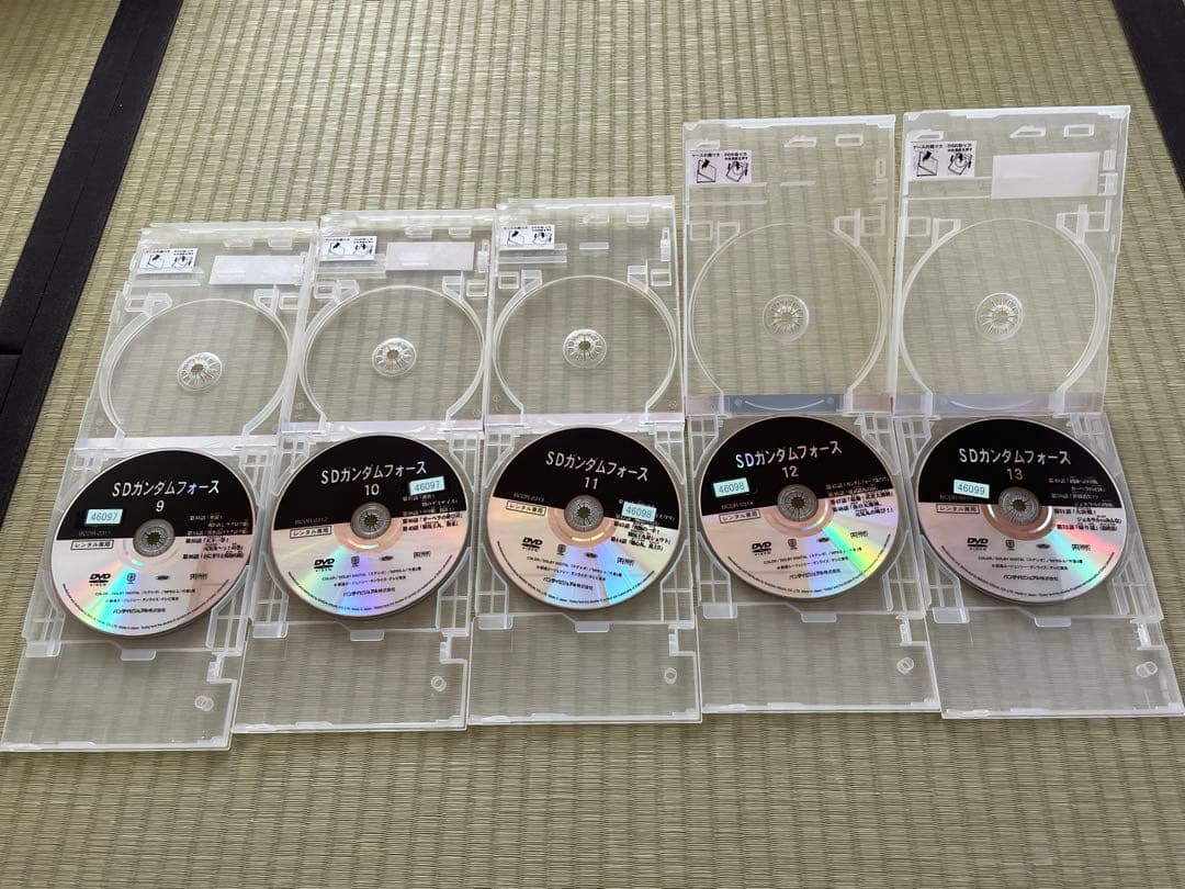 SDガンダムフォース DVD 全13巻セット