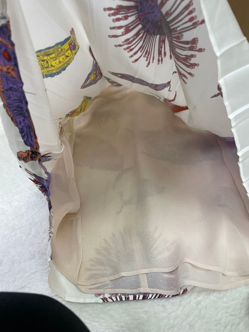 美品　Emilio Pucci シルク100% チュニック　総柄　魚柄 38