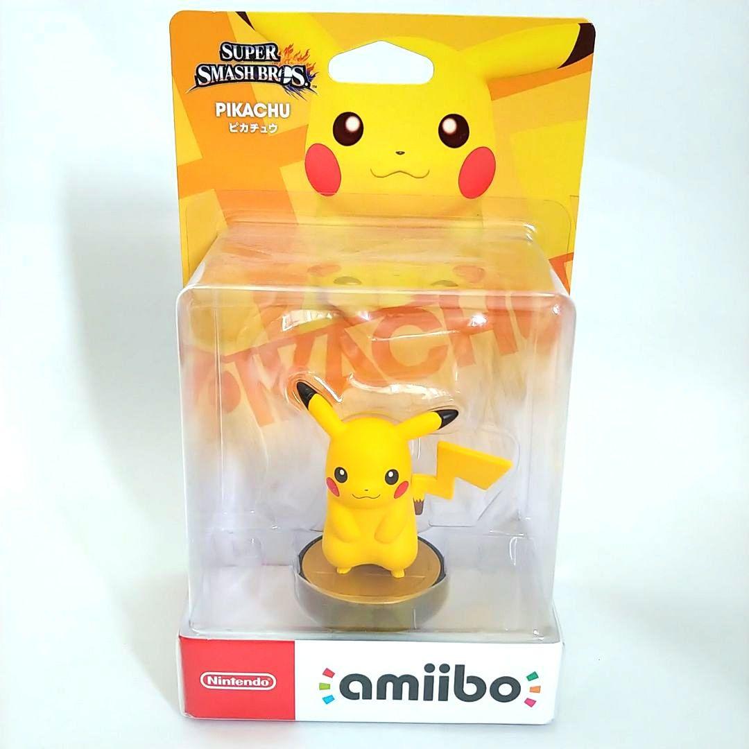【新品】任天堂 amiibo アミーボ 5個セット マリオ　ピカチュウ　など