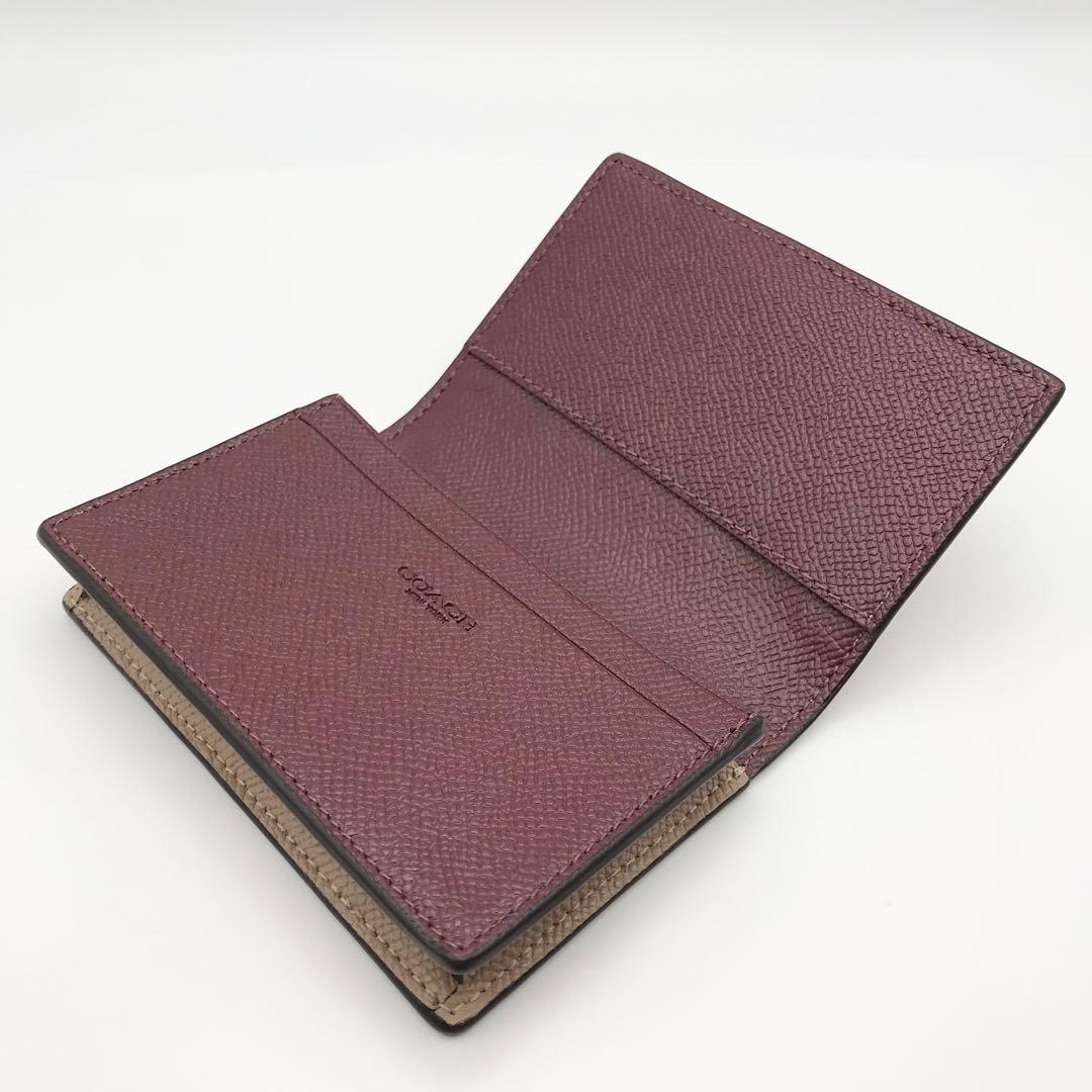 COACH 大人気！！ ビジネス カードケース トープ 名刺入れ 男女兼用 新品