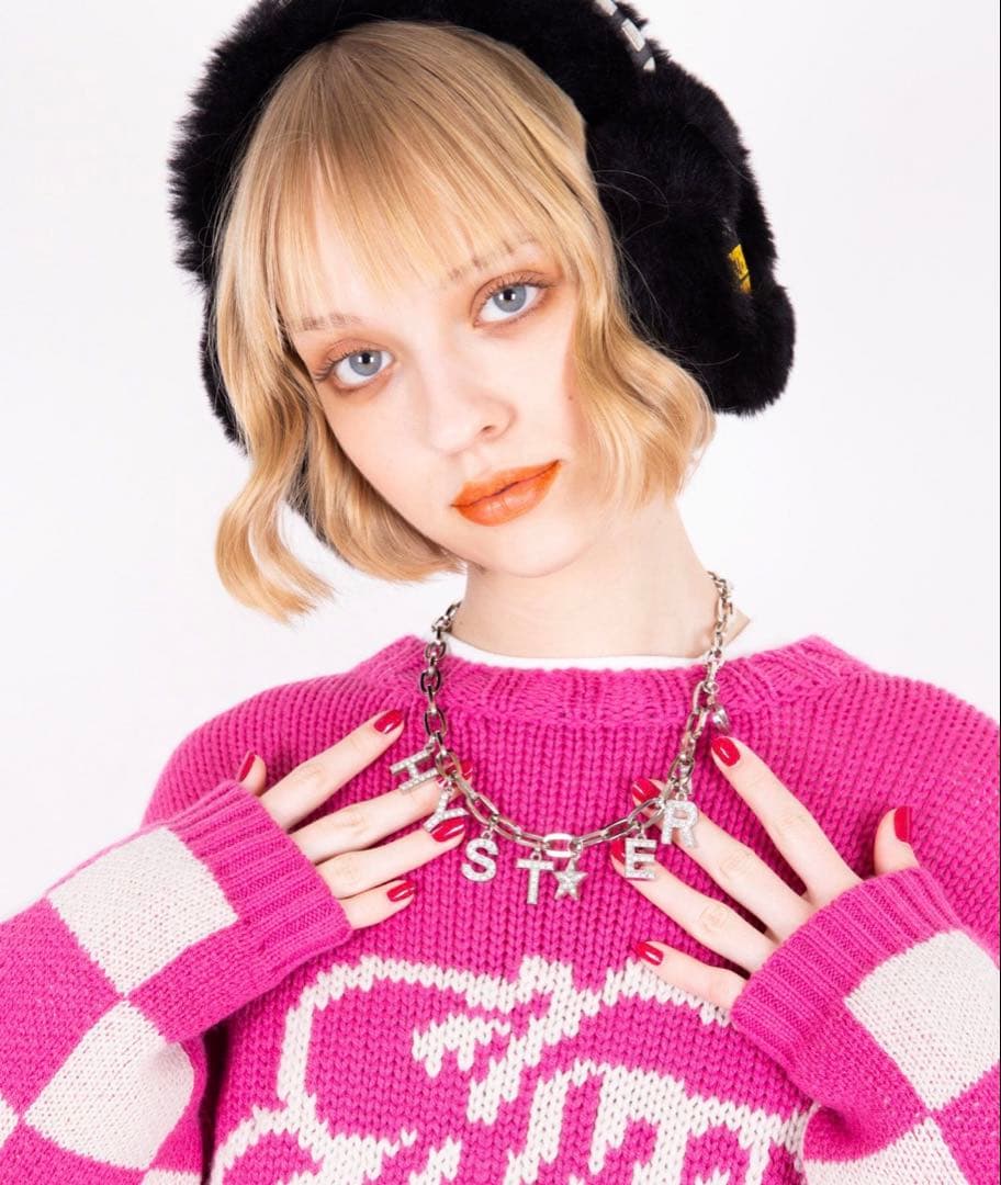 HYSTERIC GLAMOUR ロゴネックレス
