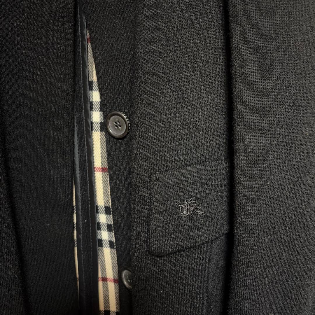 Burberry ブラック ロングコート