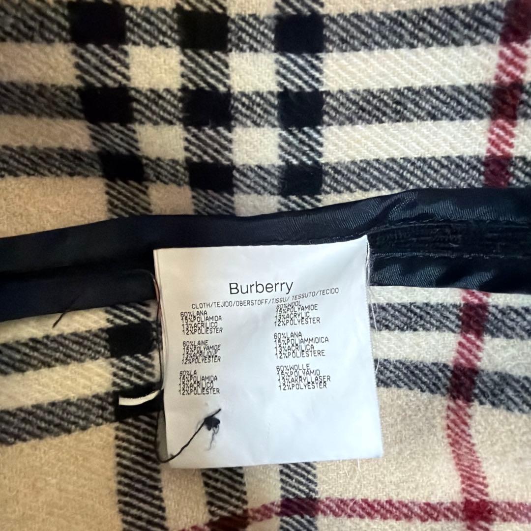 Burberry ブラック ロングコート