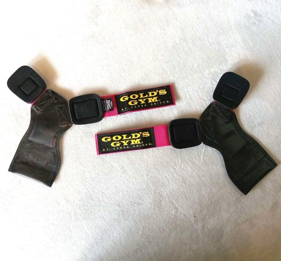 GOLD'S GYM ゴールドジム パワーグリッププロ　G3760 ピンクXS