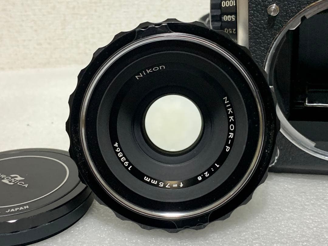 フィルムカメラ ZENZABRONICA NIKKOR P 1:2.8 75mm