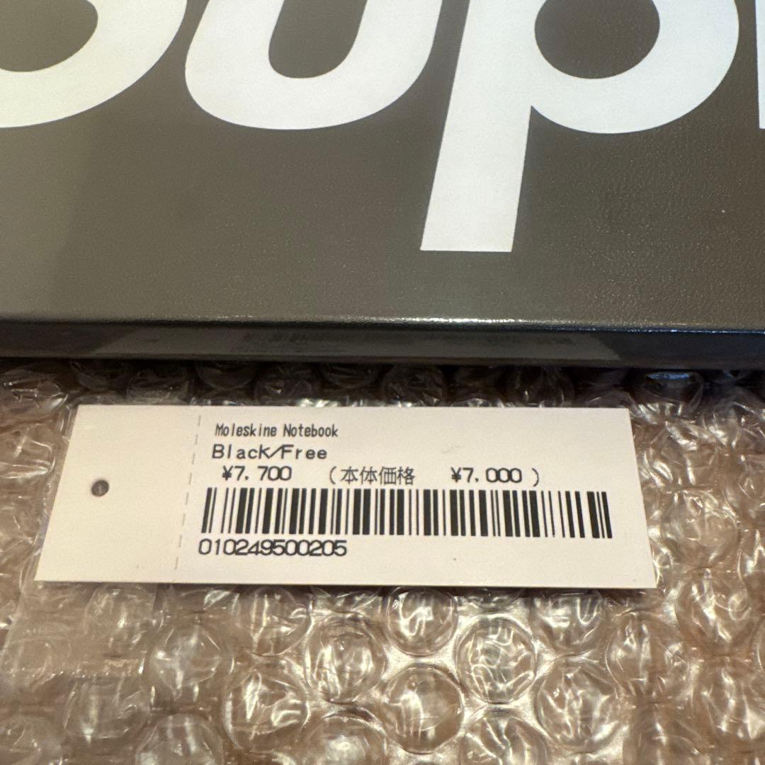 ●新品未使用　未開封Supreme Moleskine Notebookブラック