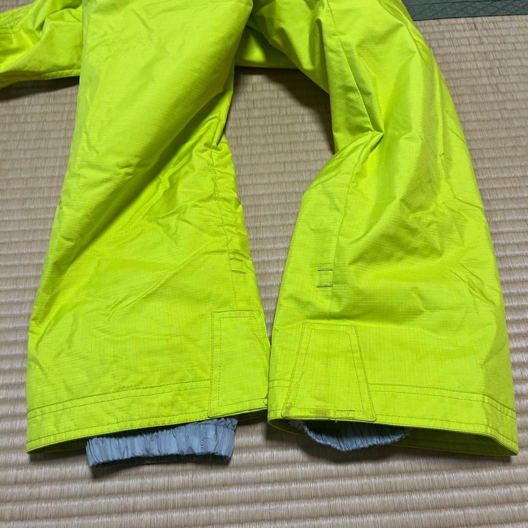 DESCENTE 子ども用スキーウェア 青/黄