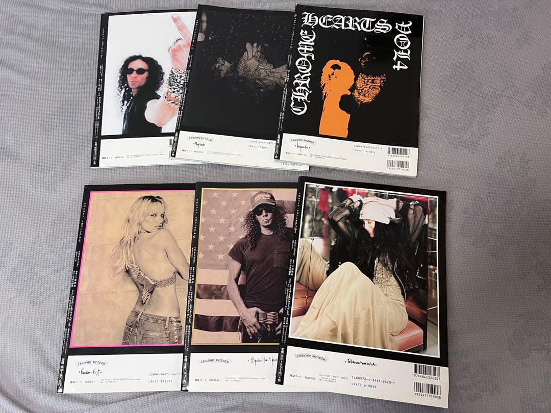 クロムハーツマガジン chromehearts vol.1.3.4.5.6.7