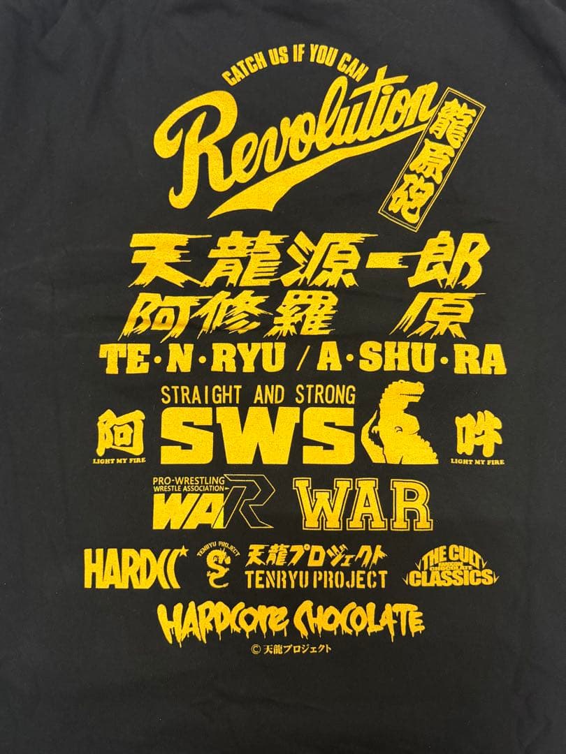 【BLACK ちゃん】ロードウォリアーズ　天龍同盟 Tシャツ