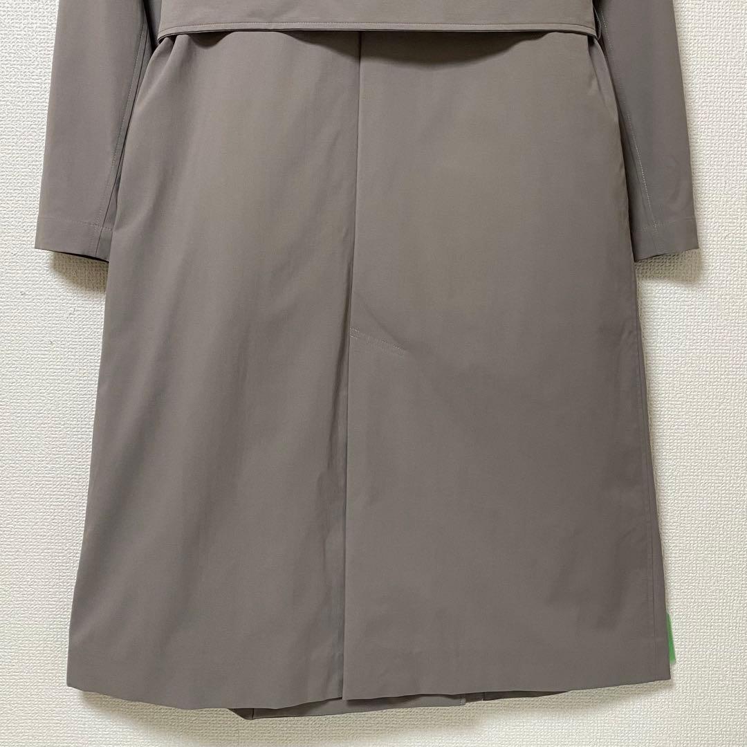 タグ付き LES MUES 軽量 撥水 ライナー付きトレンチコート モカベージュ