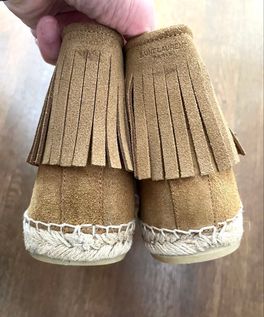 新品未使用　SAINT LAURENT サンローラン　エディ期エスパドリーユ42